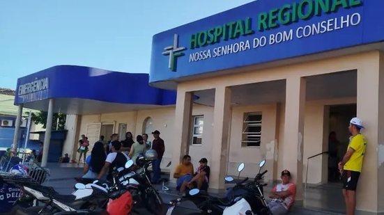 Fachada do Hospital Regional Nossa Senhora do Bom Conselho, em Arapiraca
