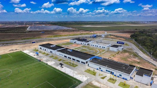 Centro de treinamento do CSA em imagem de arquivo
