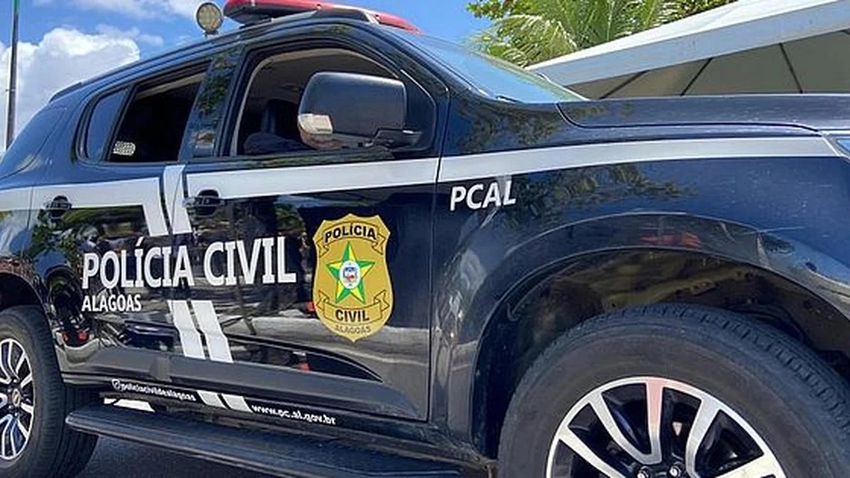 Imagem institucional da Polícia Civil de Alagoas usada como foto de arquivo